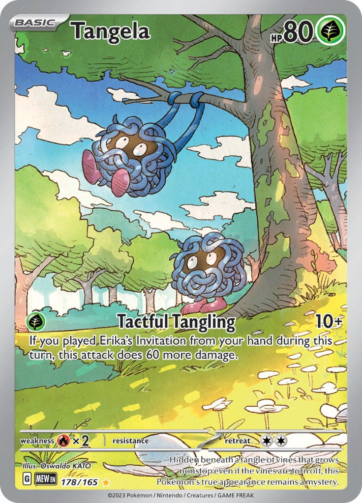 Tangela (178/165) [Scarlet & Violet 151] | Exor Games New Glasgow