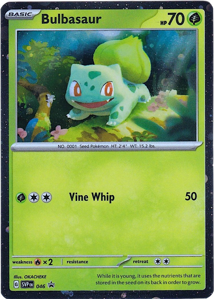 Bulbasaur (046) (Cosmos Holo) [Scarlet & Violet: Black Star Promos] | Exor Games New Glasgow