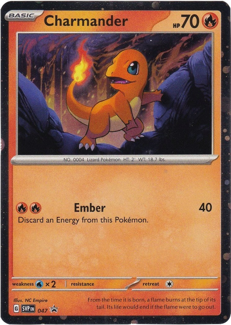 Charmander (047) (Cosmos Holo) [Scarlet & Violet: Black Star Promos] | Exor Games New Glasgow