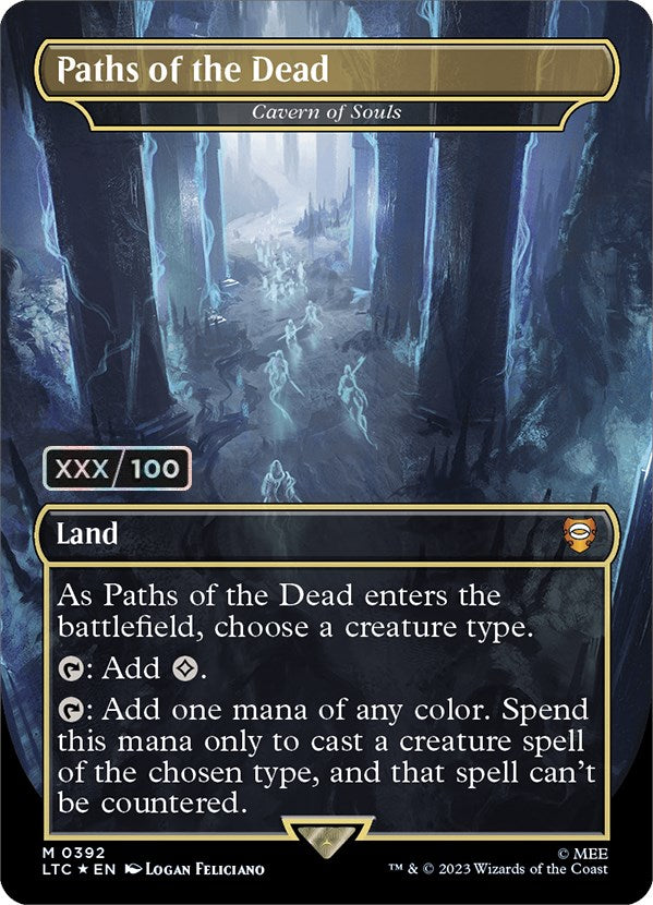 Paths of the Dead - Cavern of Souls (Serialized) [The Lord of the Rings: Tales of Middle-Earth Commander] | Exor Games New Glasgow
