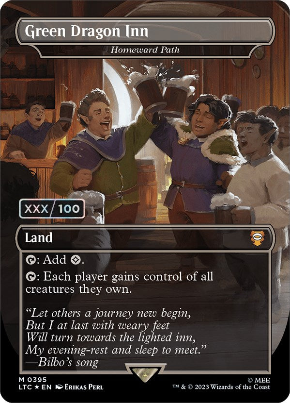Green Dragon Inn - Homeward Path (Serialized) [The Lord of the Rings: Tales of Middle-Earth Commander] | Exor Games New Glasgow