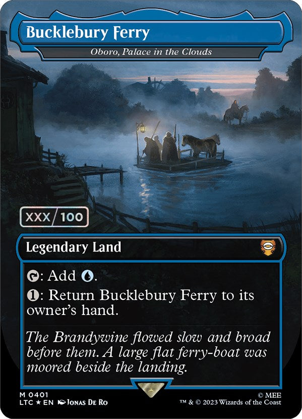 Bucklebury Ferry - Oboro, Palace in the Clouds (Serialized) [The Lord of the Rings: Tales of Middle-Earth Commander] | Exor Games New Glasgow