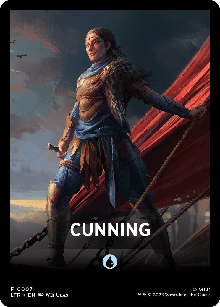Cunning Theme Card [The Lord of the Rings: Tales of Middle-Earth] | Exor Games New Glasgow