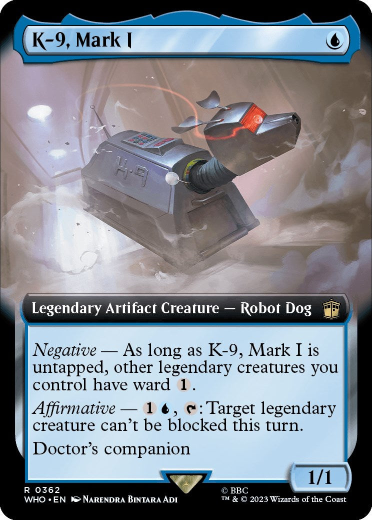 K-9, Mark I (Extended Art) [Doctor Who] | Exor Games New Glasgow