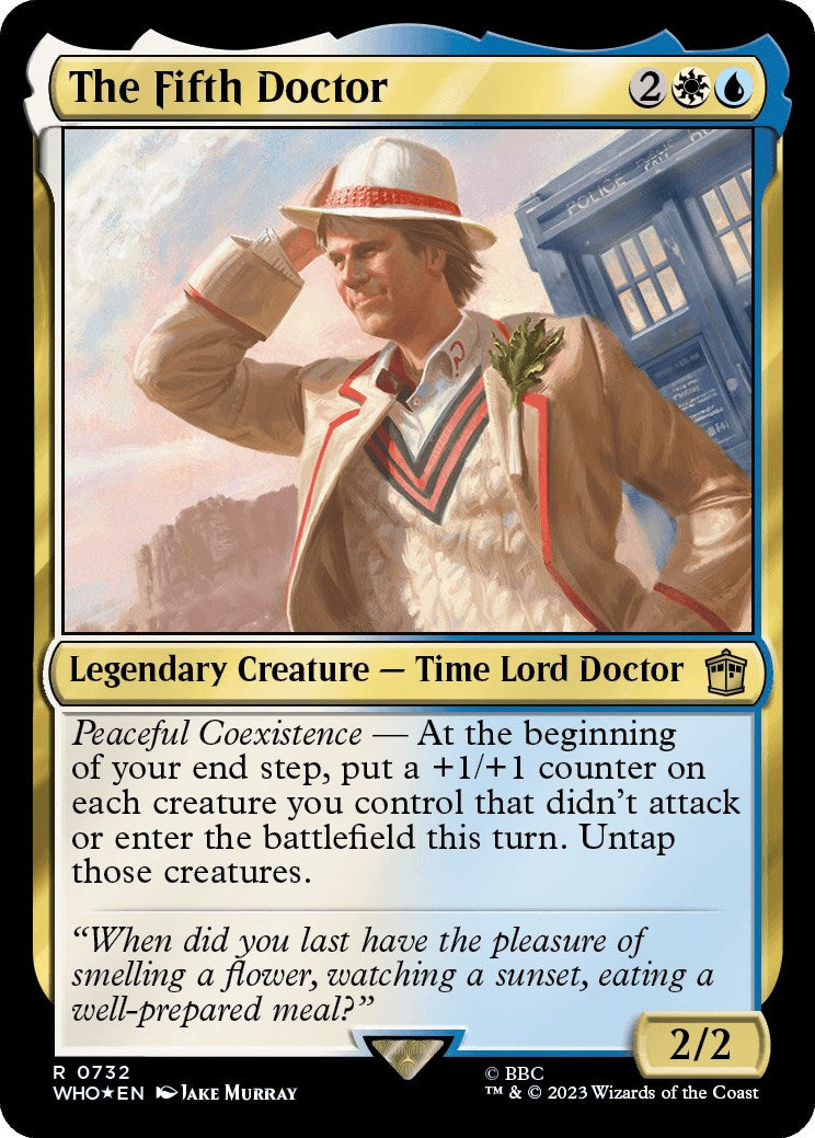 The Fifth Doctor (Surge Foil) [Doctor Who] | Exor Games New Glasgow