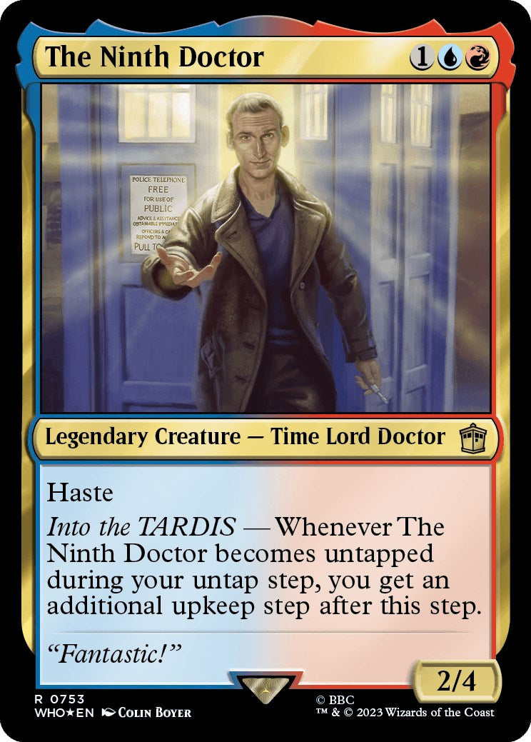 The Ninth Doctor (Surge Foil) [Doctor Who] | Exor Games New Glasgow