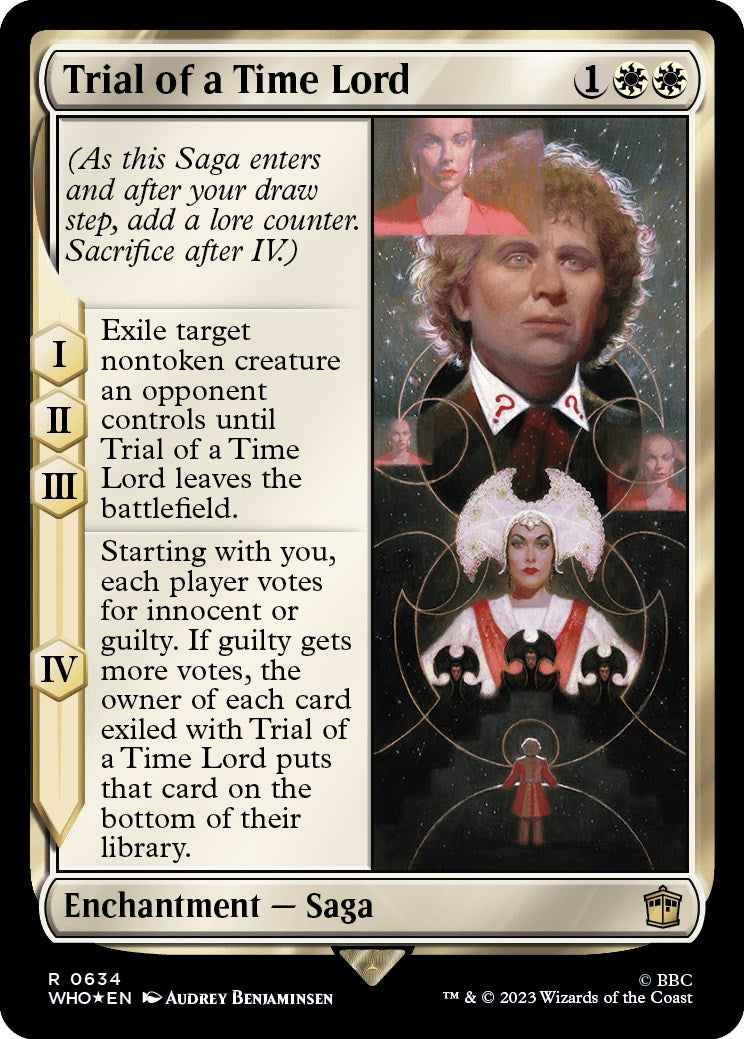 Trial of a Time Lord (Surge Foil) [Doctor Who] | Exor Games New Glasgow