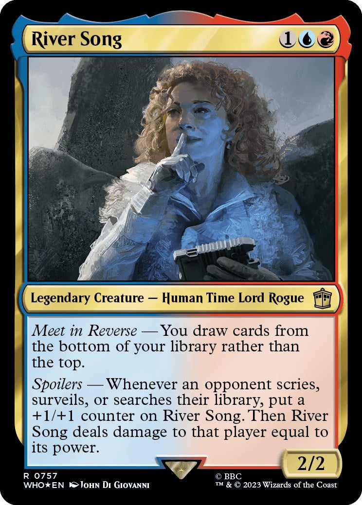 River Song (Surge Foil) [Doctor Who] | Exor Games New Glasgow