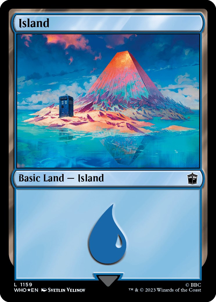 Island (1159) (Surge Foil) [Doctor Who] | Exor Games New Glasgow