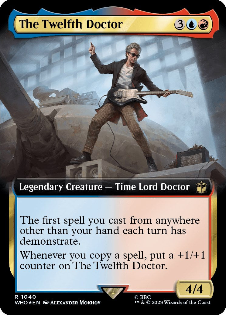 The Twelfth Doctor (Extended Art) (Surge Foil) [Doctor Who] | Exor Games New Glasgow