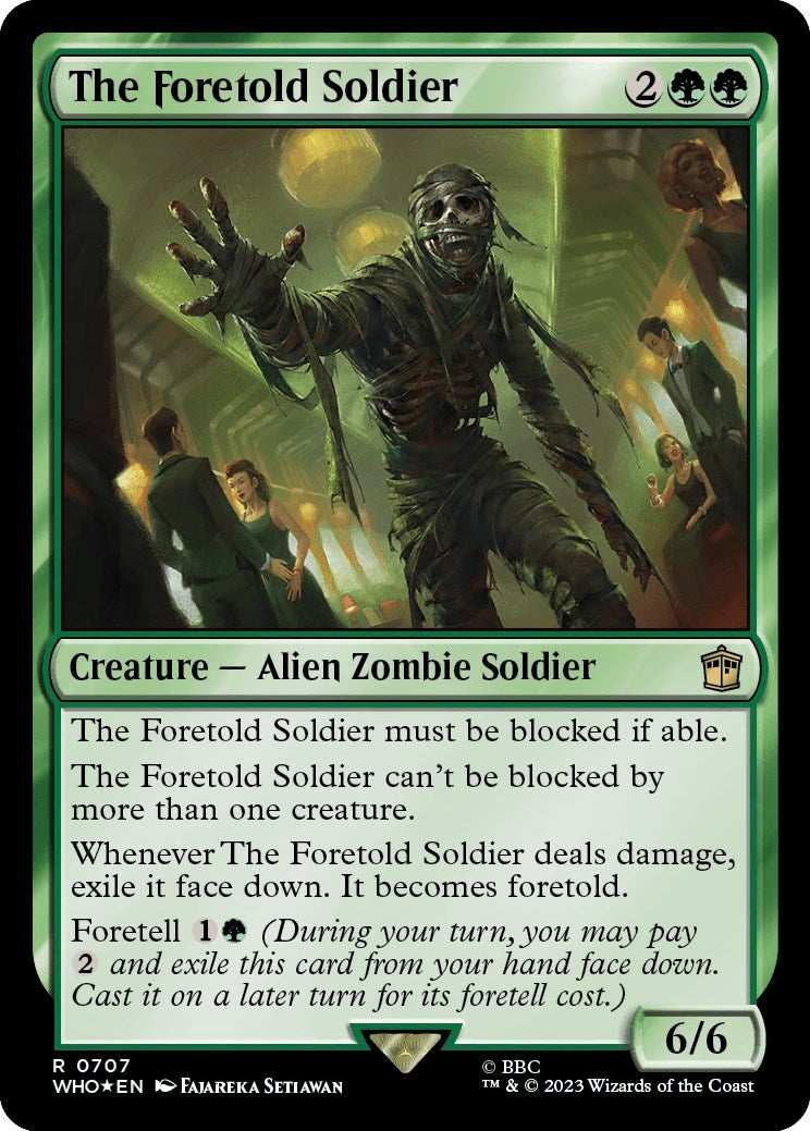 The Foretold Soldier (Surge Foil) [Doctor Who] | Exor Games New Glasgow