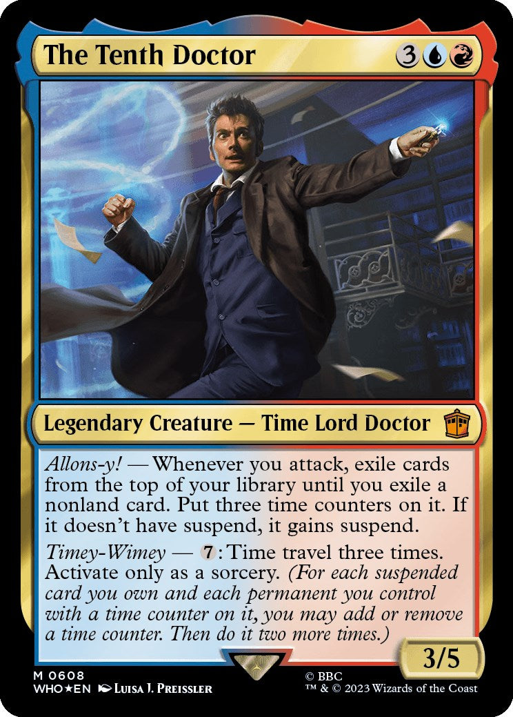 The Tenth Doctor (Surge Foil) [Doctor Who] | Exor Games New Glasgow