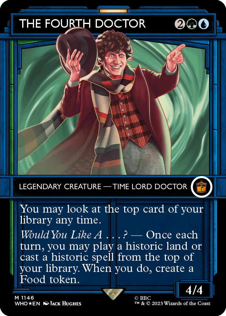 The Fourth Doctor (Showcase) (Surge Foil) [Doctor Who] | Exor Games New Glasgow