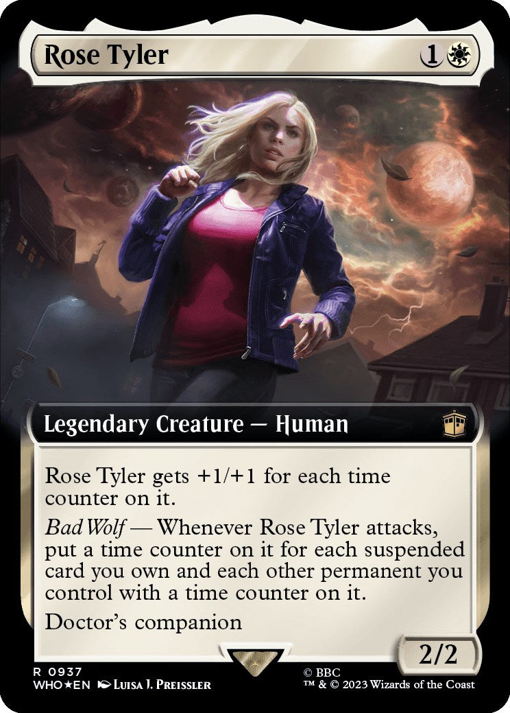 Rose Tyler (Extended Art) (Surge Foil) [Doctor Who] | Exor Games New Glasgow