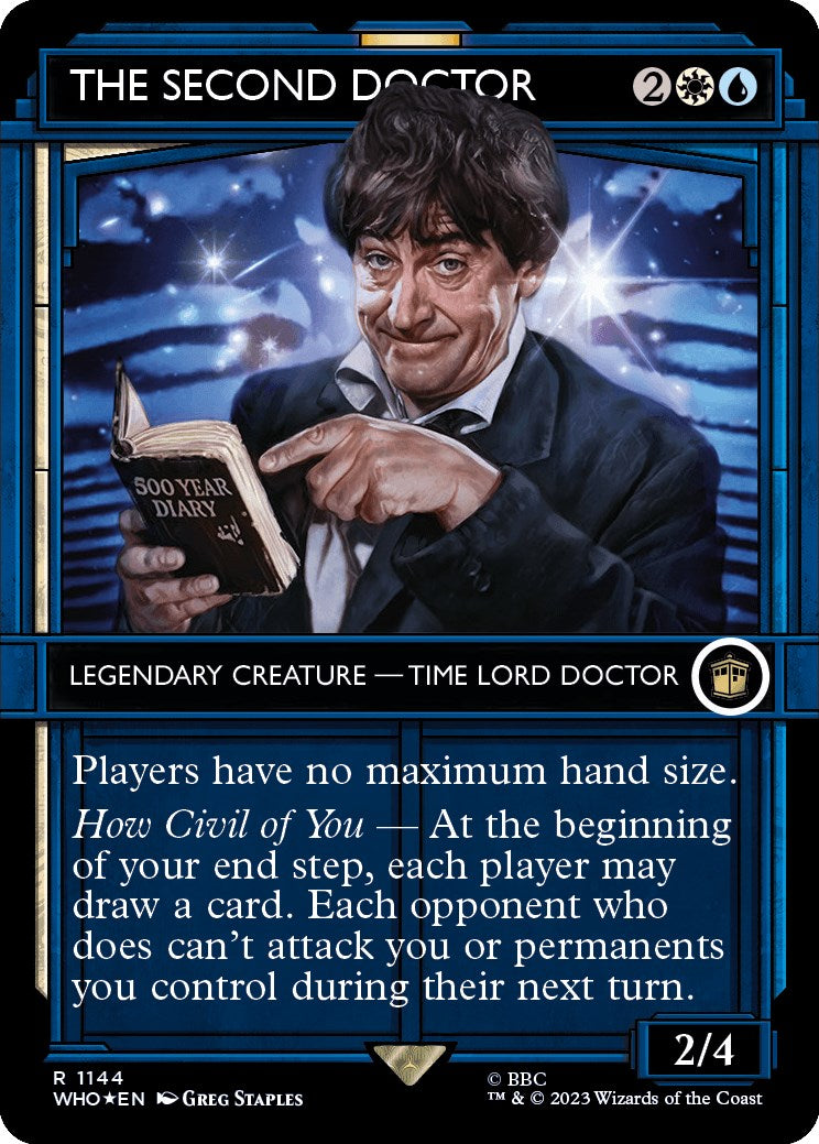 The Second Doctor (Showcase) (Surge Foil) [Doctor Who] | Exor Games New Glasgow