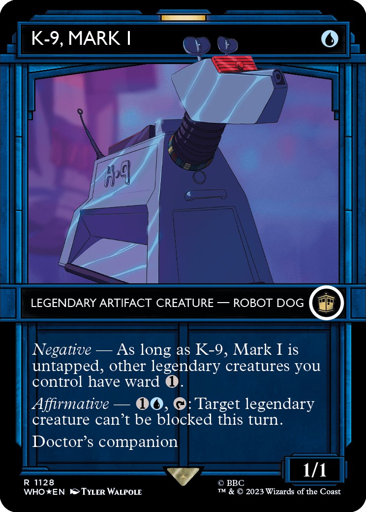 K-9, Mark I (Showcase) (Surge Foil) [Doctor Who] | Exor Games New Glasgow