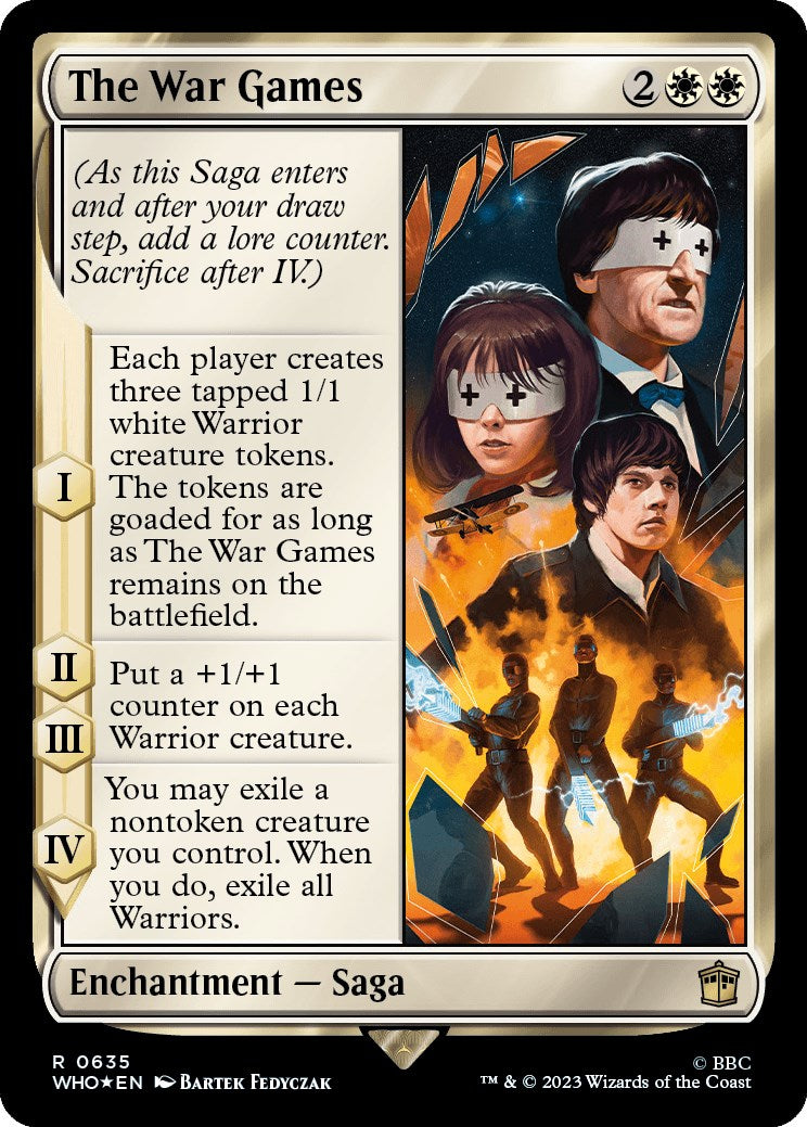 The War Games (Surge Foil) [Doctor Who] | Exor Games New Glasgow