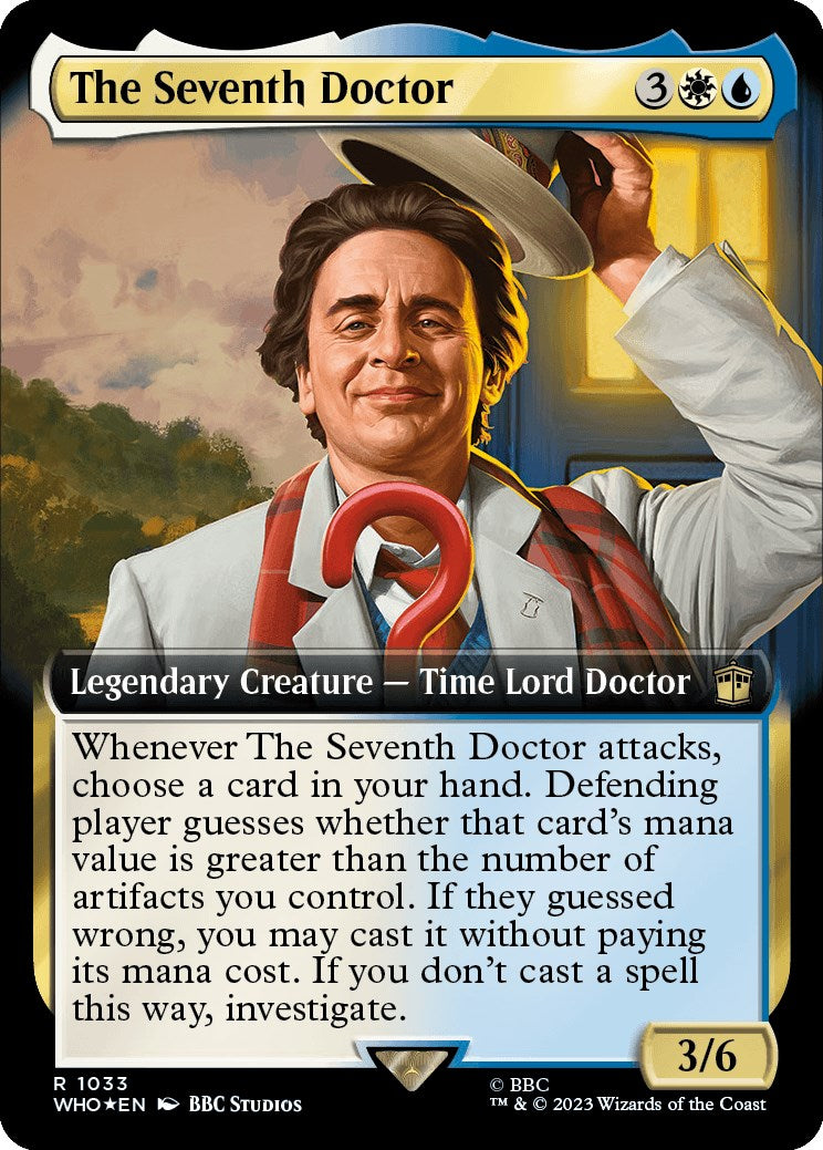 The Seventh Doctor (Extended Art) (Surge Foil) [Doctor Who] | Exor Games New Glasgow