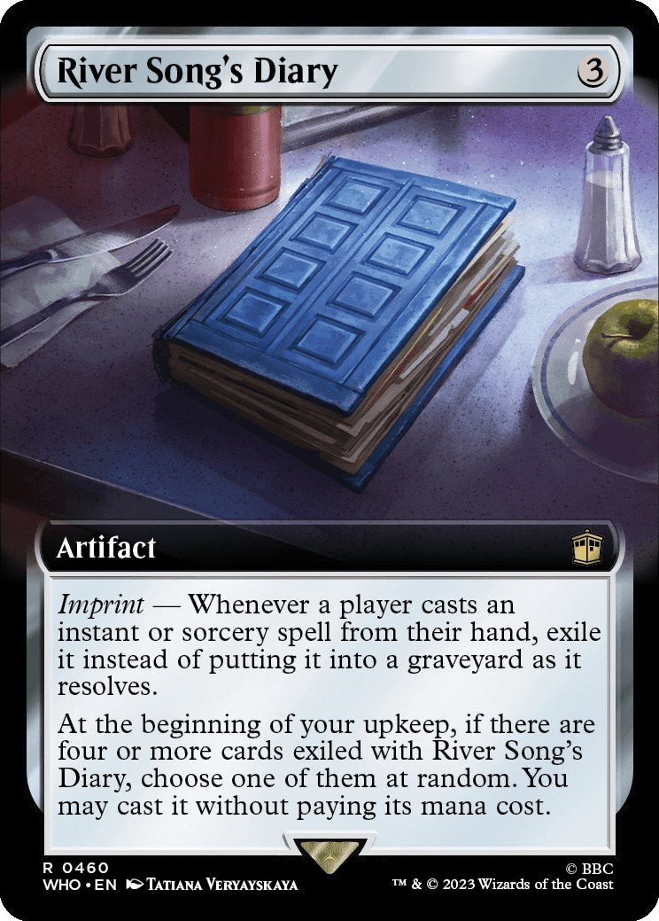 River Song's Diary (Extended Art) [Doctor Who] | Exor Games New Glasgow