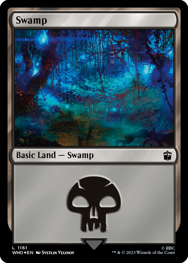 Swamp (1161) (Surge Foil) [Doctor Who] | Exor Games New Glasgow