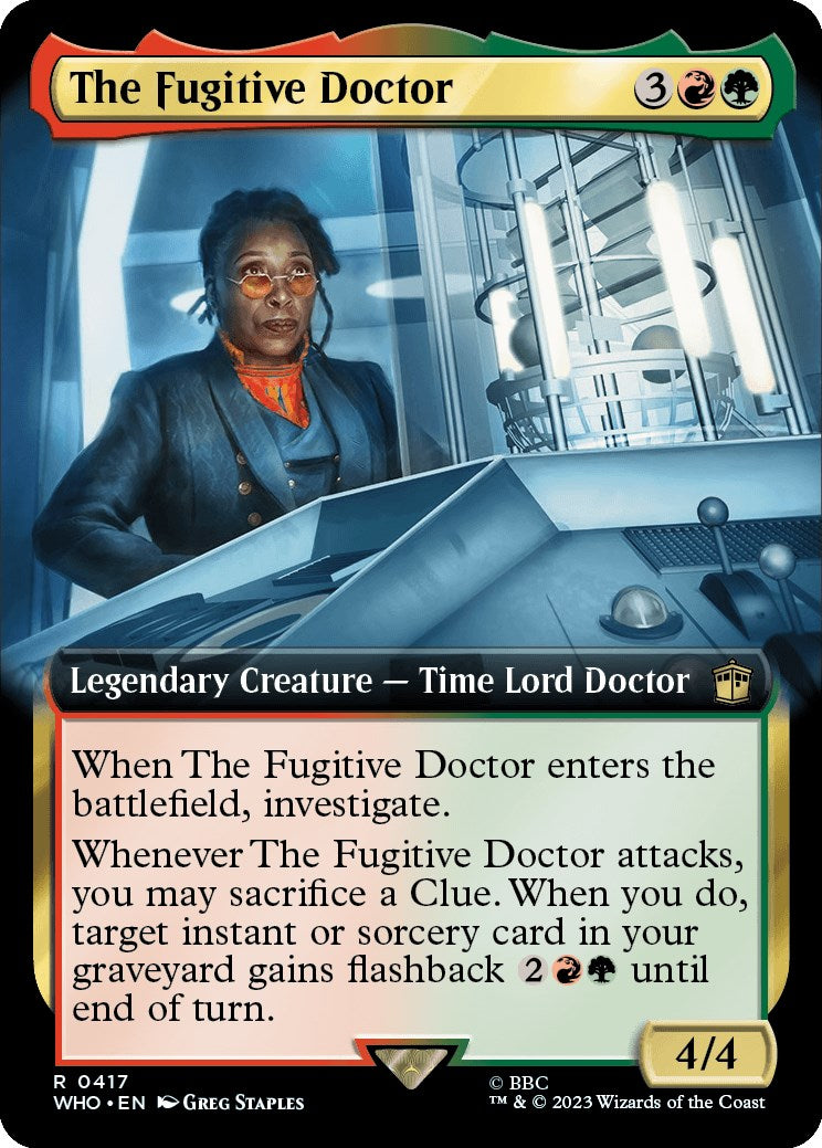 The Fugitive Doctor (Extended Art) [Doctor Who] | Exor Games New Glasgow