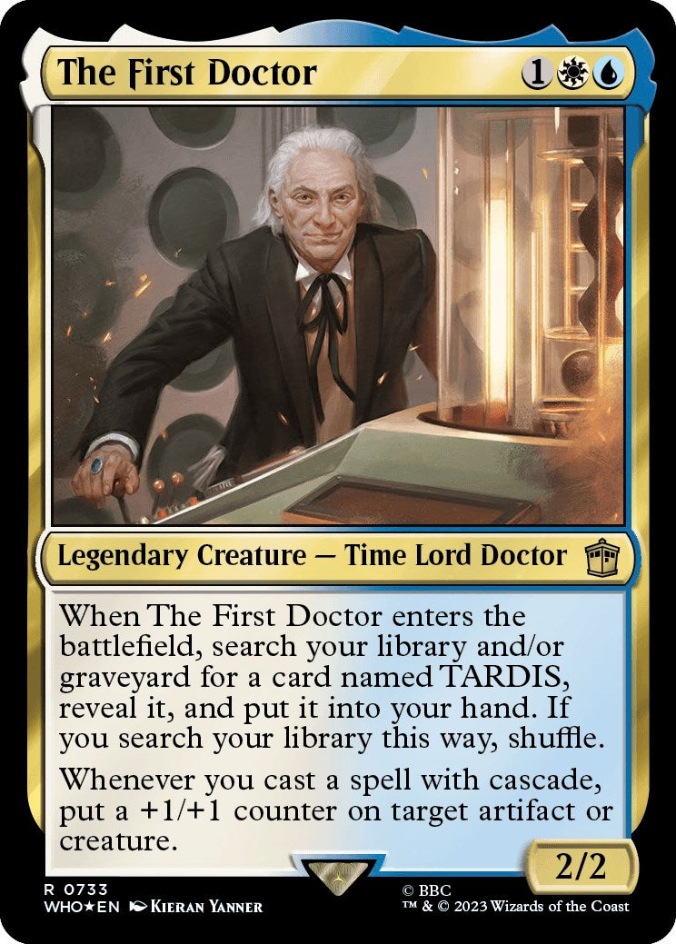 The First Doctor (Surge Foil) [Doctor Who] | Exor Games New Glasgow