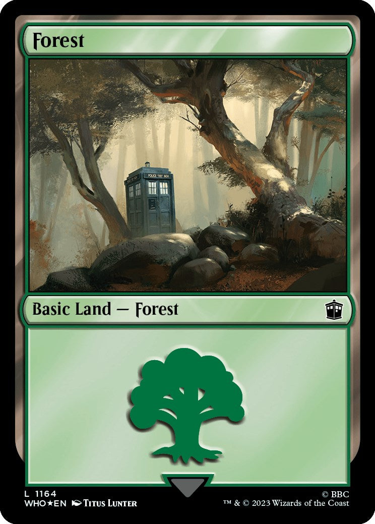 Forest (1164) (Surge Foil) [Doctor Who] | Exor Games New Glasgow