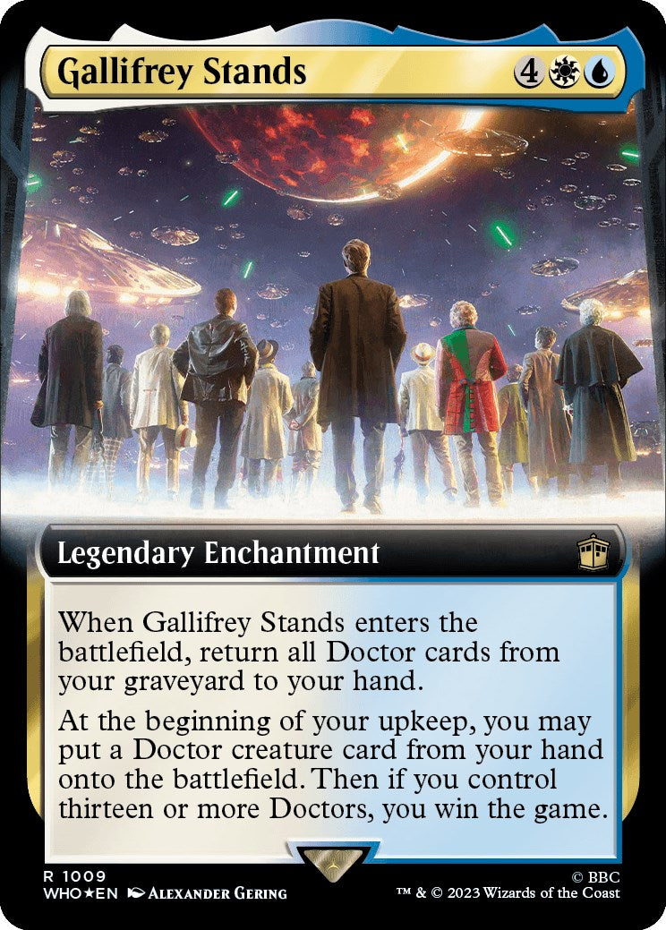 Gallifrey Stands (Extended Art) (Surge Foil) [Doctor Who] | Exor Games New Glasgow