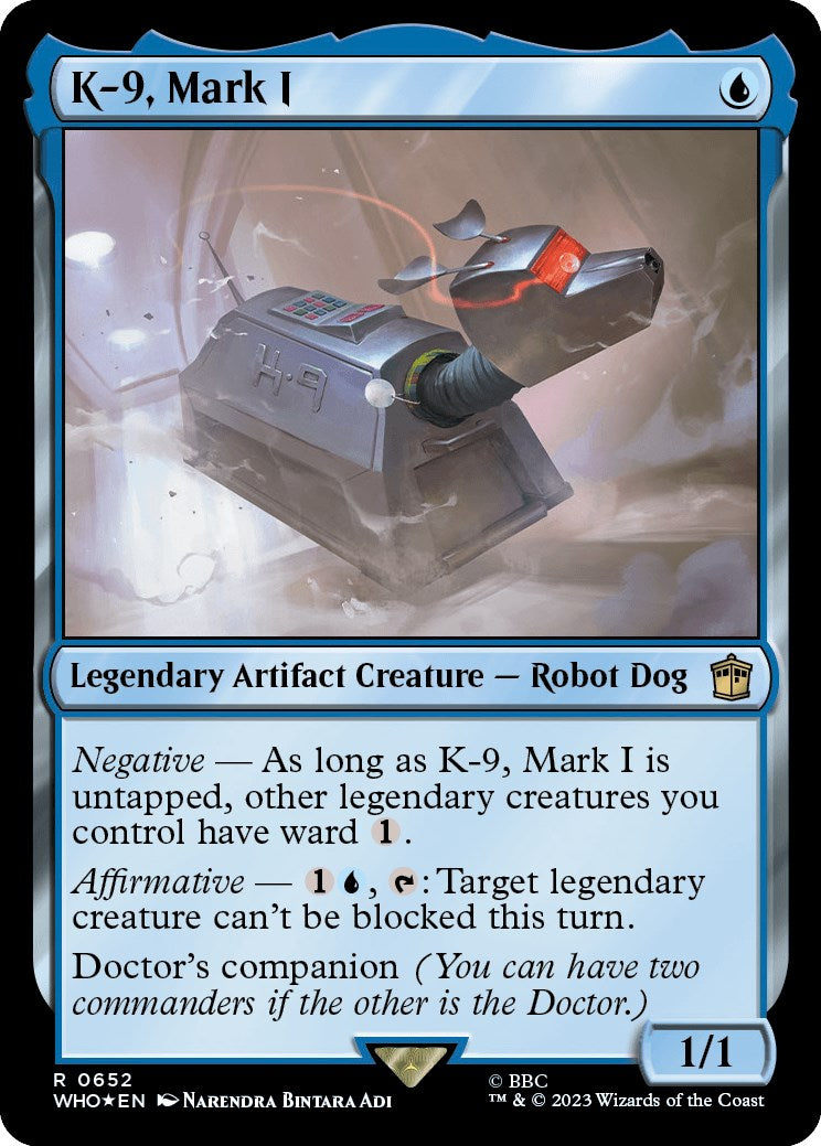 K-9, Mark I (Surge Foil) [Doctor Who] | Exor Games New Glasgow