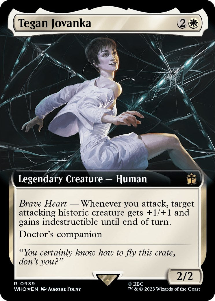 Tegan Jovanka (Extended Art) (Surge Foil) [Doctor Who] | Exor Games New Glasgow