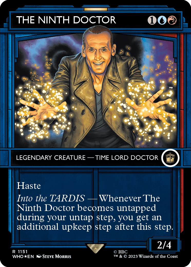 The Ninth Doctor (Showcase) (Surge Foil) [Doctor Who] | Exor Games New Glasgow