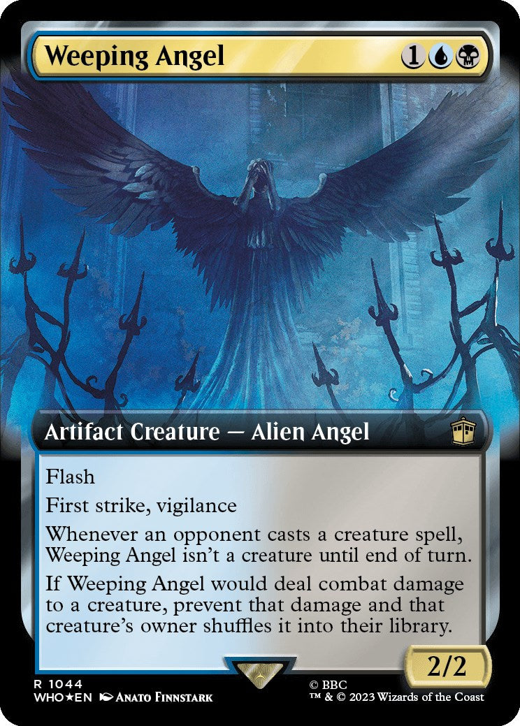 Weeping Angel (Extended Art) (Surge Foil) [Doctor Who] | Exor Games New Glasgow