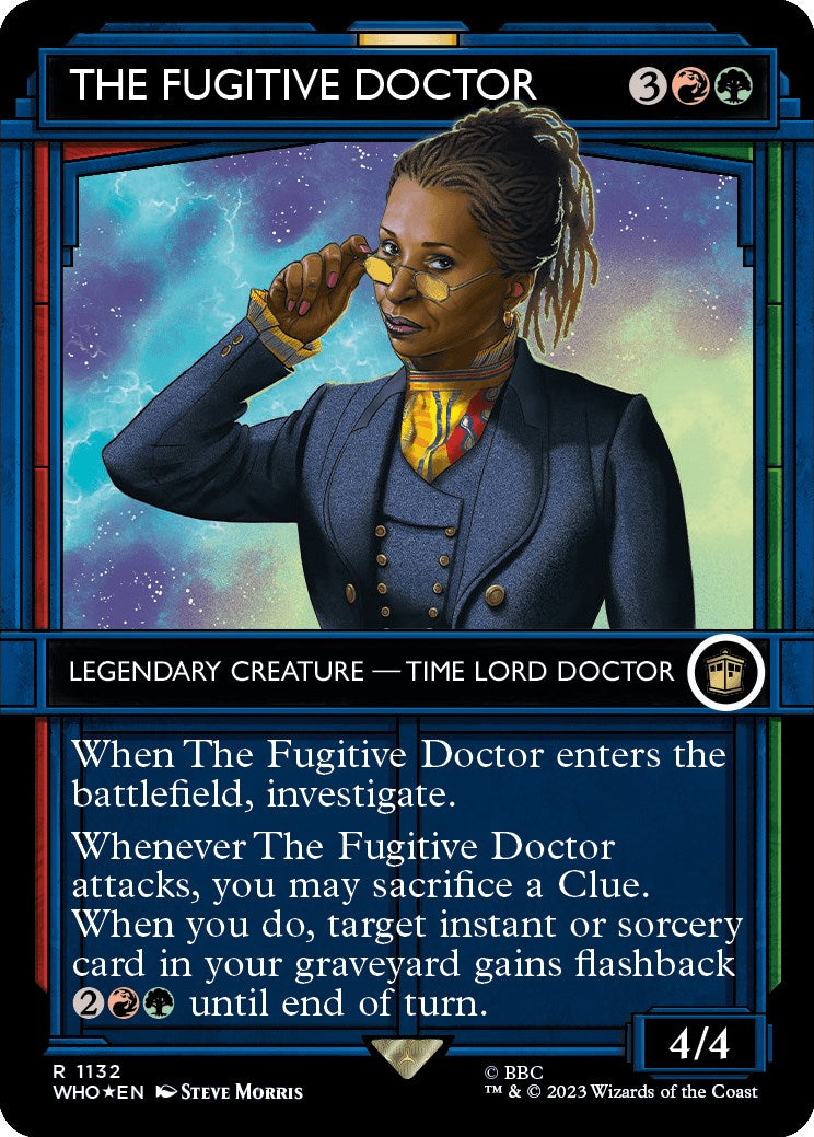 The Fugitive Doctor (Showcase) (Surge Foil) [Doctor Who] | Exor Games New Glasgow