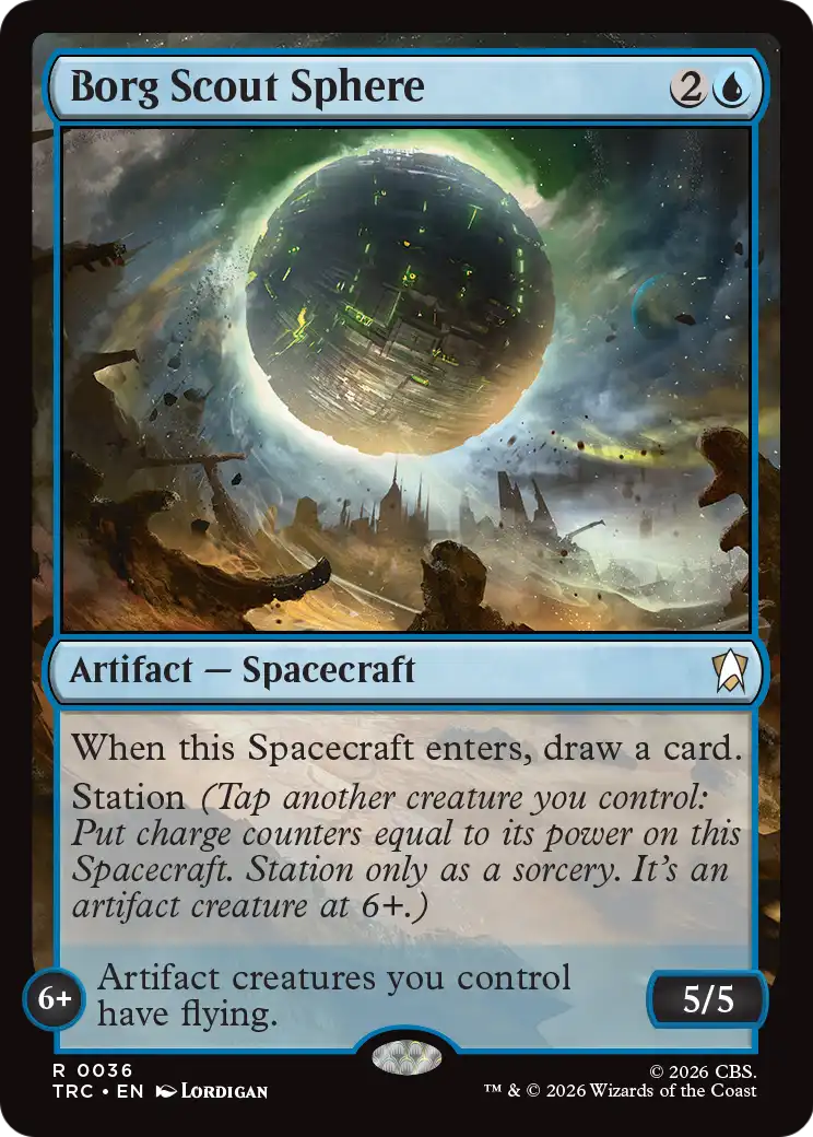 Borg Scout Sphere [Star Trek Commander] | Exor Games New Glasgow