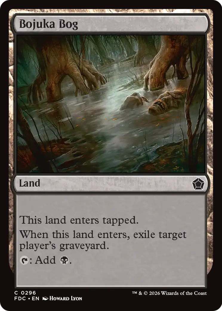 Bojuka Bog [Foundations Commander] | Exor Games New Glasgow