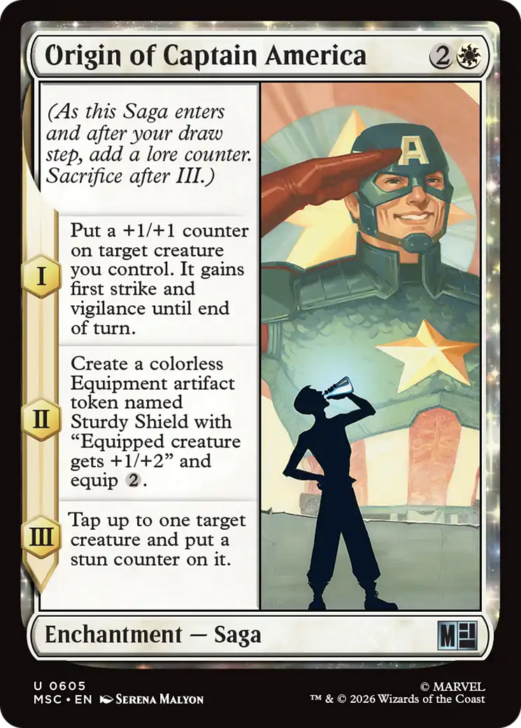 Origin of Captain America [Marvel Super Heroes Commander] | Exor Games New Glasgow