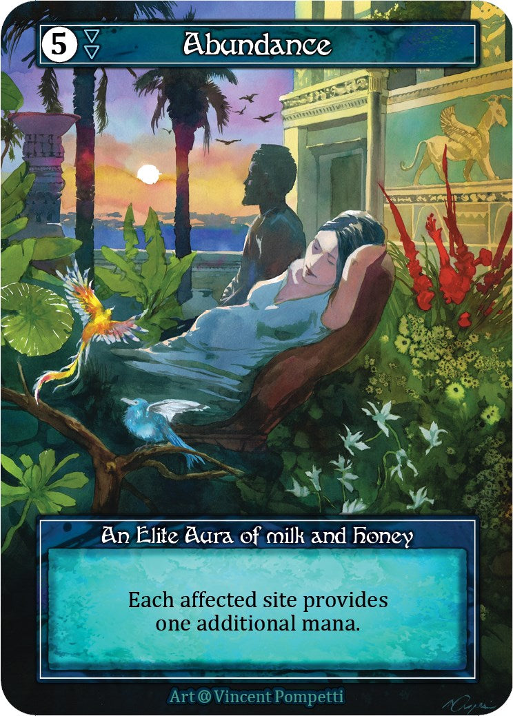 Abundance (Foil) [Alpha] | Exor Games New Glasgow