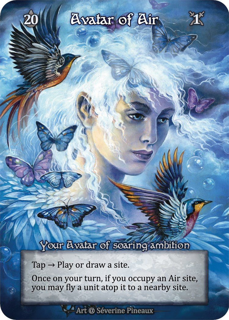 Avatar of Air (Preconstructed Deck) [Alpha] | Exor Games New Glasgow