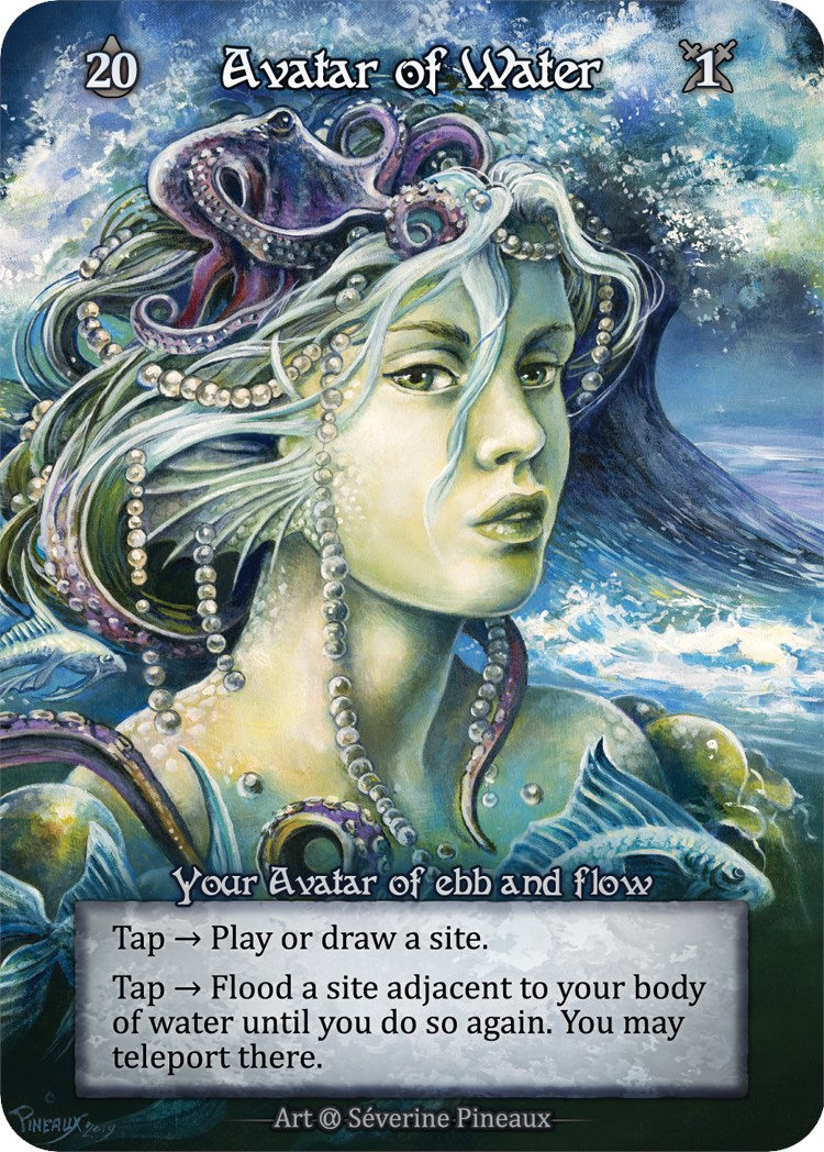 Avatar of Water (Preconstructed Deck) [Alpha] | Exor Games New Glasgow