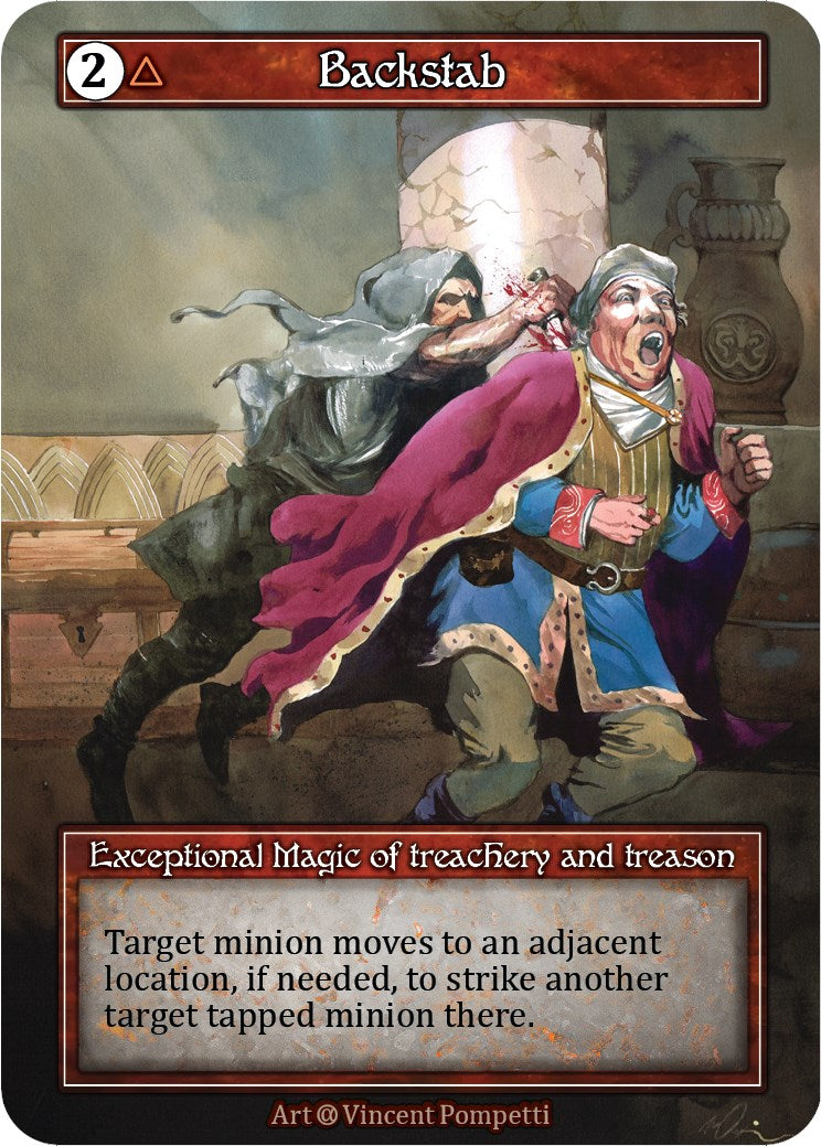 Backstab (Foil) [Alpha] | Exor Games New Glasgow