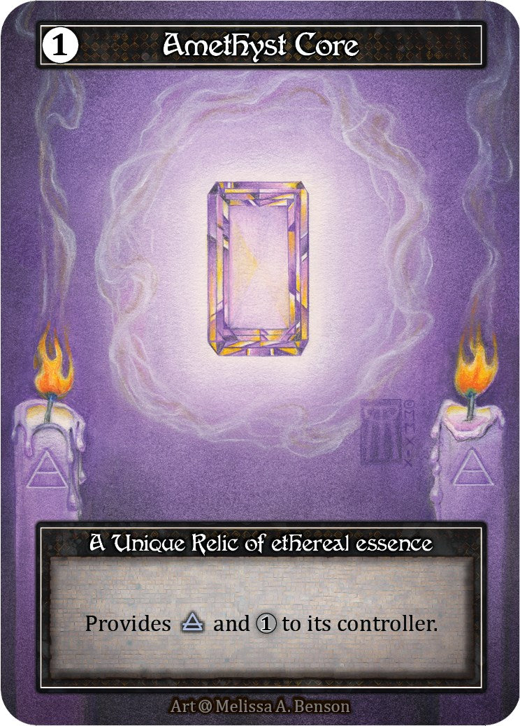 Amethyst Core (Foil) [Alpha] | Exor Games New Glasgow