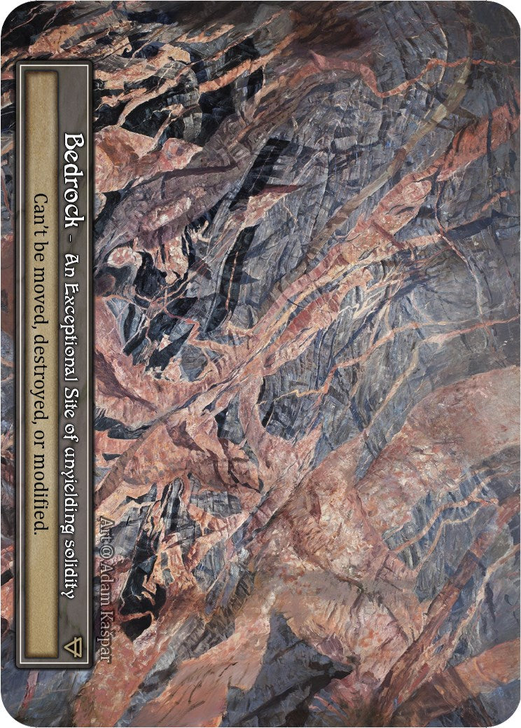 Bedrock (Foil) [Alpha] | Exor Games New Glasgow