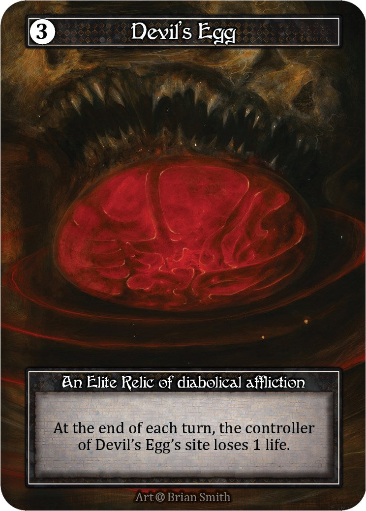 Devil's Egg (Foil) [Alpha] | Exor Games New Glasgow