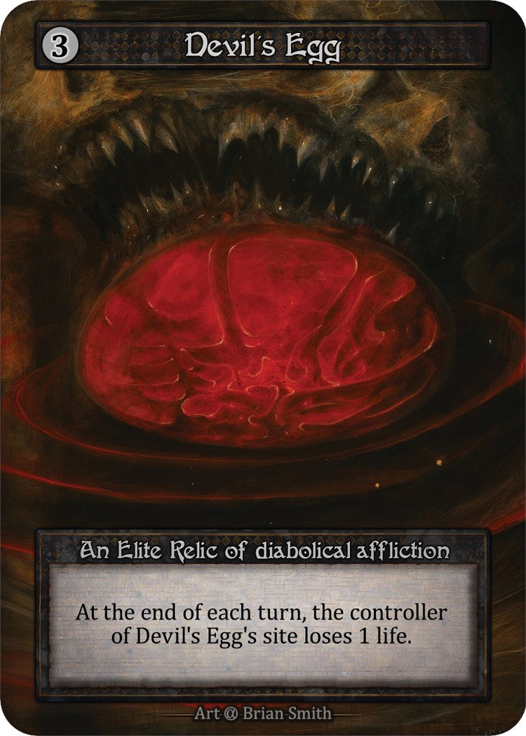 Devil's Egg (Preconstructed Deck) [Alpha] | Exor Games New Glasgow