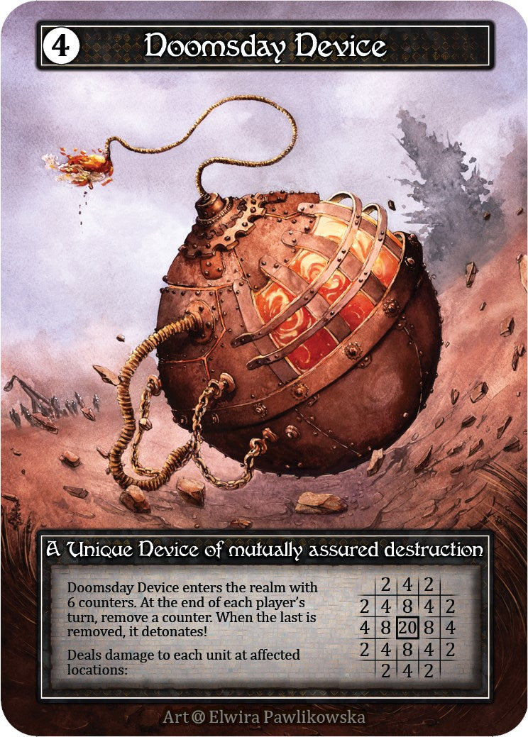 Doomsday Device (Foil) [Alpha] | Exor Games New Glasgow