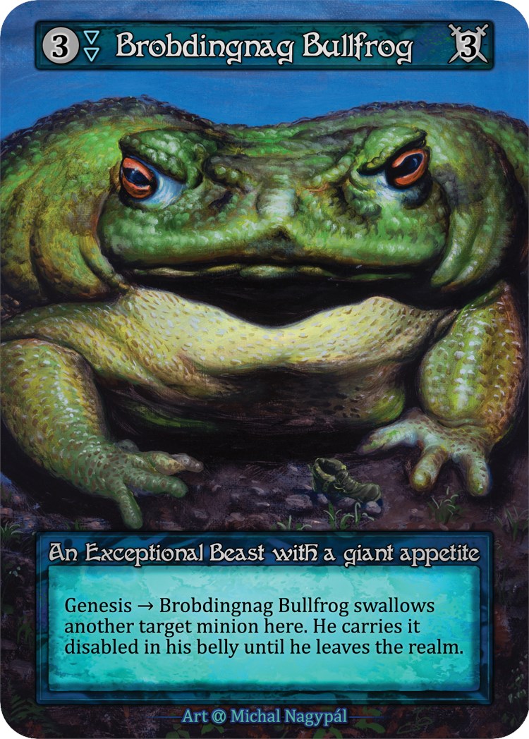 Brobdingnag Bullfrog (Preconstructed Deck) [Alpha] | Exor Games New Glasgow