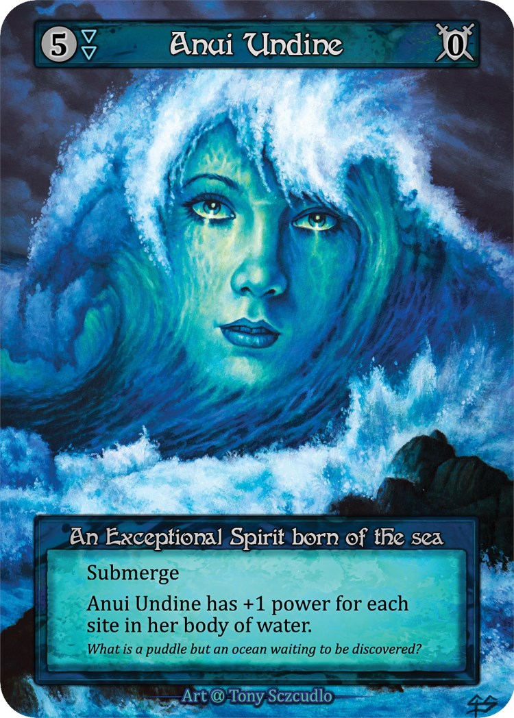 Anui Undine (Preconstructed Deck) [Alpha] | Exor Games New Glasgow