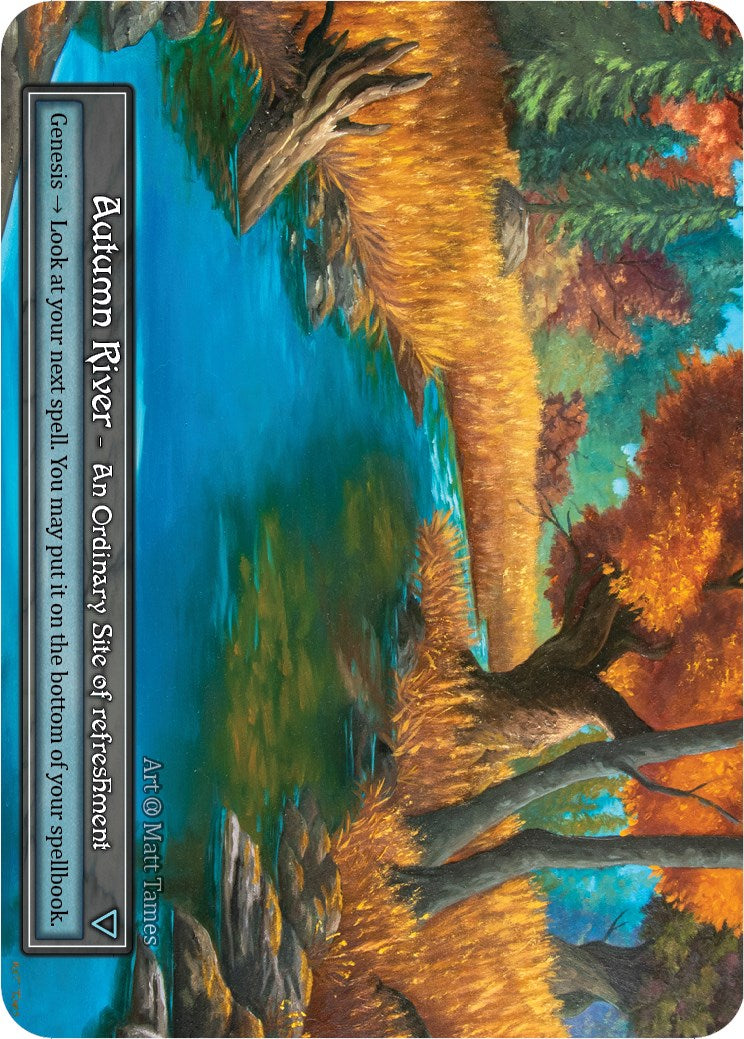 Autumn River (Foil) [Alpha] | Exor Games New Glasgow