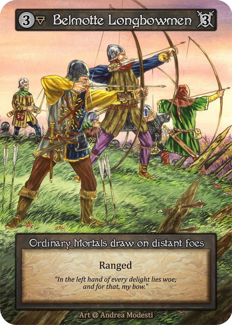 Belmotte Longbowmen [Alpha] | Exor Games New Glasgow