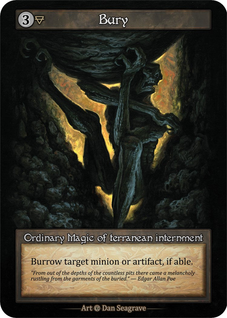 Bury (Preconstructed Deck) [Alpha] | Exor Games New Glasgow